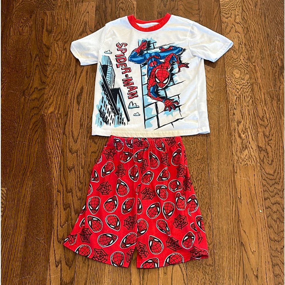 Spider-Man Marvel brand boys pjs size 8